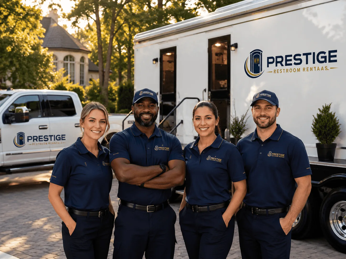 Trusted Luxury Portable Restrooms company in Lagrange, OH